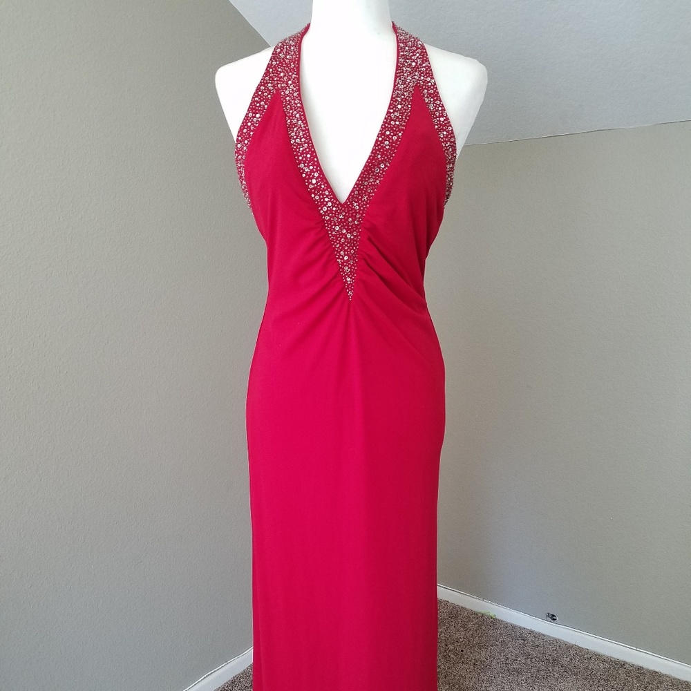 Morgan and Co gown prom pageant evening